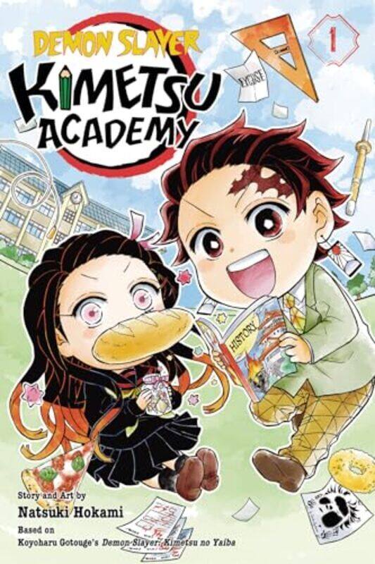 

Demon Slayer Kimetsu Academy Vol. 1 Koyoharu Gotouge Paperback