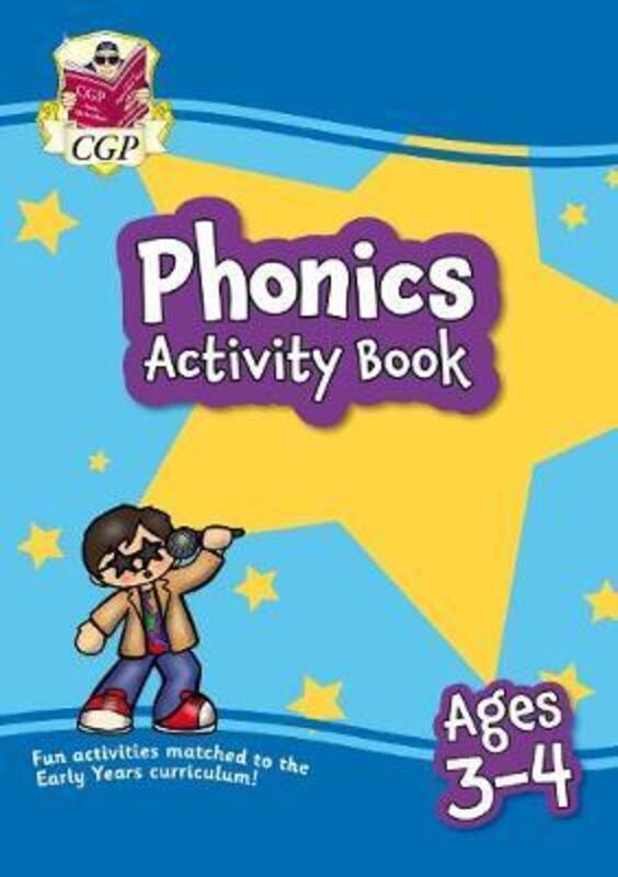 New Phonics Home Learning Activity Book for Ages 3-4.paperback,By :Books, CGP