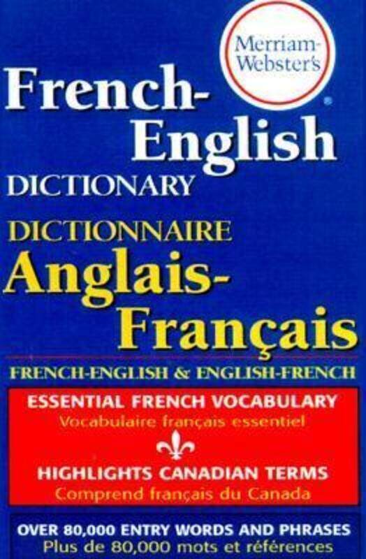 

Merriam Webster's French-English Dictionary,Paperback, By:Merriam-Webster Inc