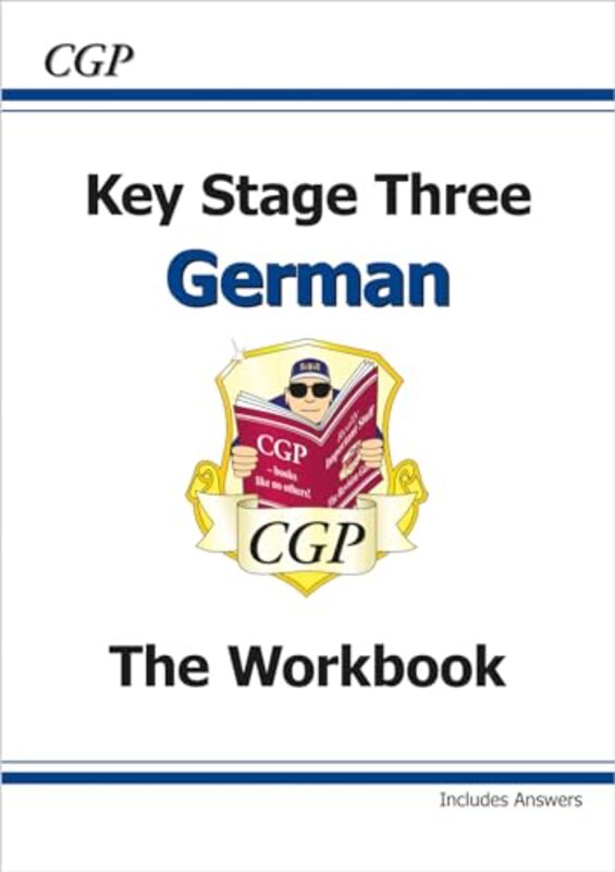 Ks3 German Workbook With Answers By Cgp Books - Cgp Books Paperback