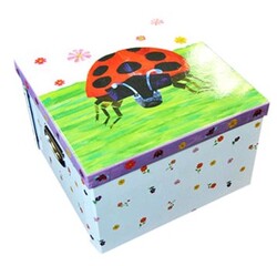 COLLAPSIBLE STORAGE BOX - ERIC CARLE GRUMPY LADYBIRD, By: Robert Frederick