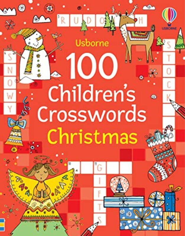 

100 Childrens Crosswords Christmas by Phillip ClarkePope Twins-Paperback