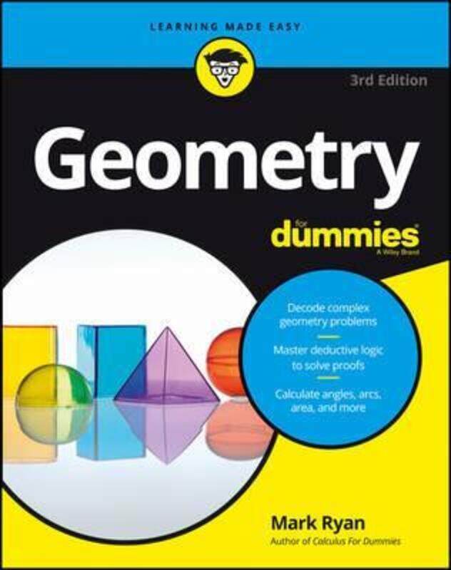 

Geometry For Dummies.paperback,By :Ryan, Mark