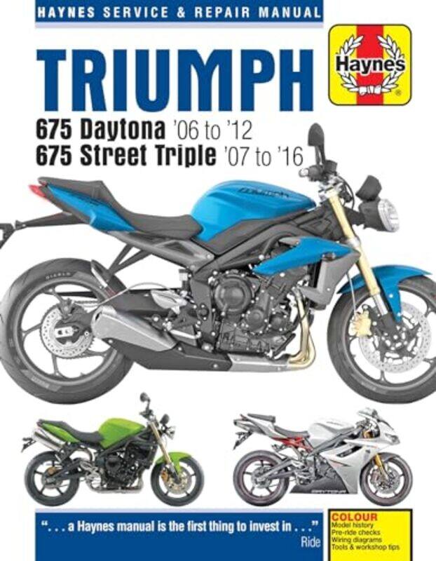 

Triumph 675 Daytona 06 12 and Street Triple 07 16 by Matthew Coombs-Paperback