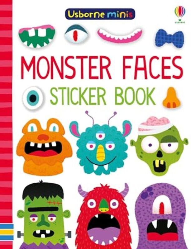 

Monster Faces Sticker Book Smith, Sam - Smith, Sam - Ellis, Krysia Paperback