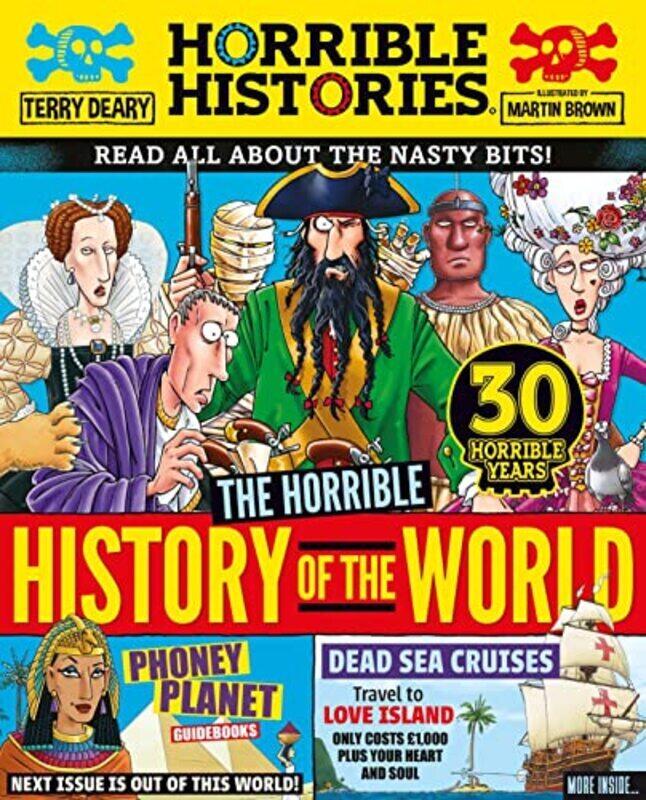 

Horrible History Of The World Newspaper Edition By Deary, Terry - Brown, Martin - Paperback