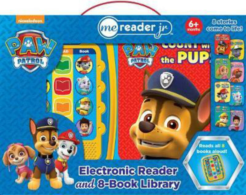 

Paw Patrol - Me Reader Jr. Electronic Reader and 8-Book Library, Board Book, By: Jarod Facknitz