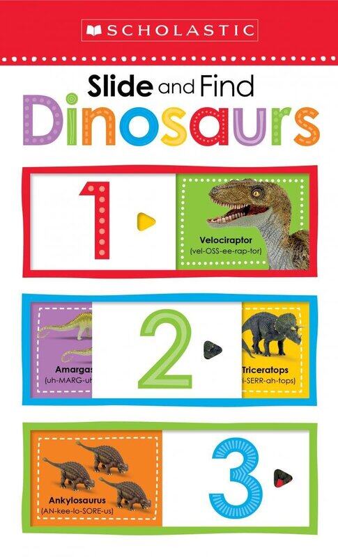 

Slide and Find Dinosaurs, Hardcover Book, By: Scholastic