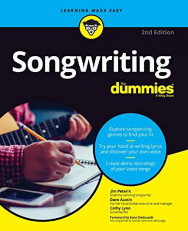 

Songwriting for Dummies, Paperback Book, By: Jim Peterik