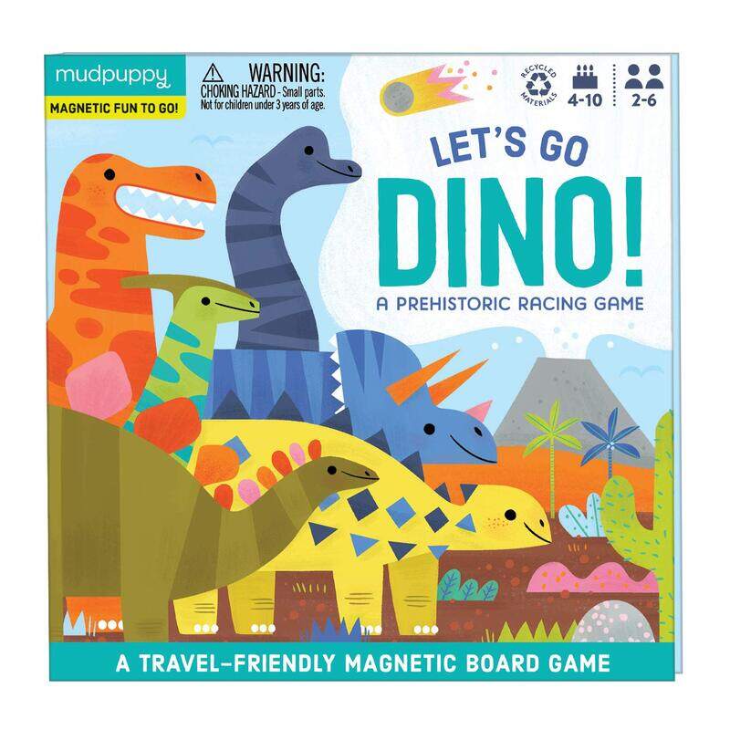 

Let's Go Dinos! Magnetic Board Game
