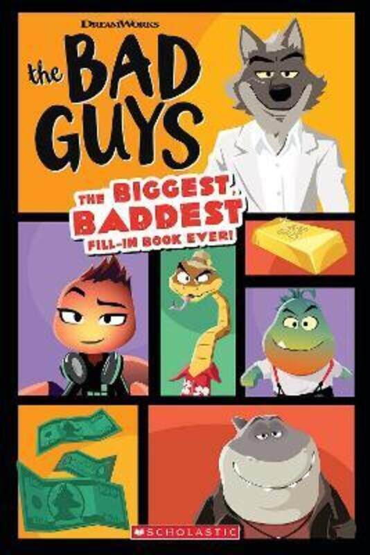 

The Bad Guys Movie: The Biggest, Baddest Fill-in Book Ever!.paperback,By :Crawford, Terrance