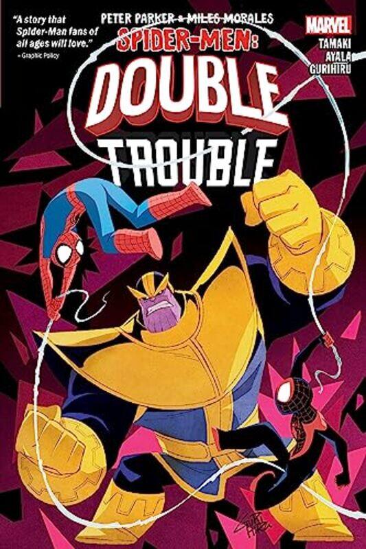 

Peter Parker and Miles Morales SpiderMen Double Trouble by Mariko TamakiVita AyalaGurihiru-Paperback