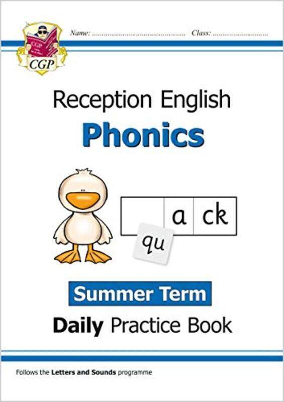 

New Phonics Daily Practice Book: Reception - Summer Term By Books, Cgp - Books, Cgp Paperback