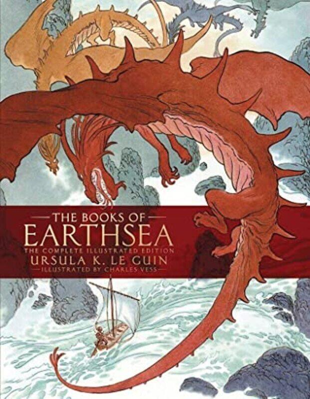 

The Books Of Earthsea The Complete Illustrated Edition By Le Guin Ursula K New Directions Vess Charles Hardcover