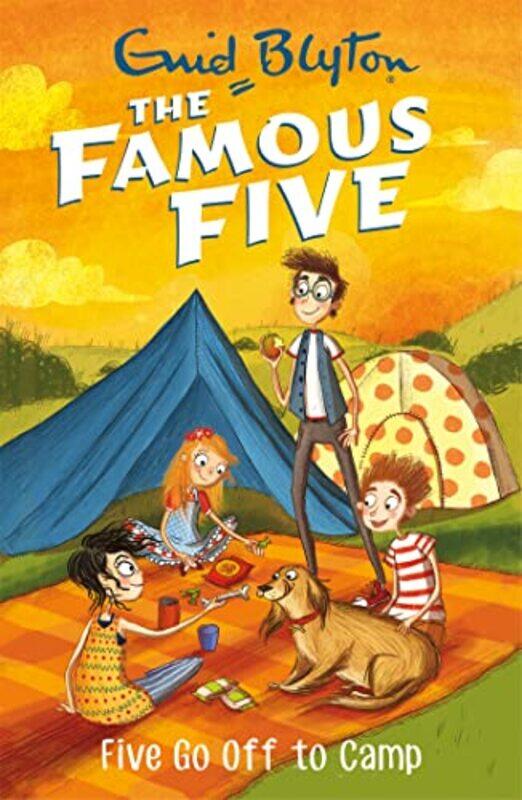 

Famous Five Five Go Off To Camp by Enid Blyton-Paperback