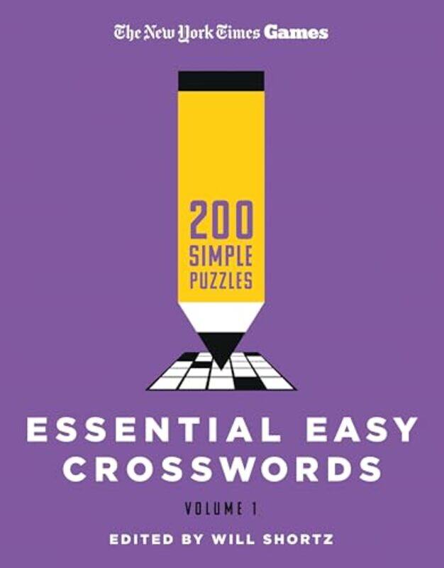 

New York Times Games Essential Easy Crosswords Volume 1 by Will Shortz-Paperback