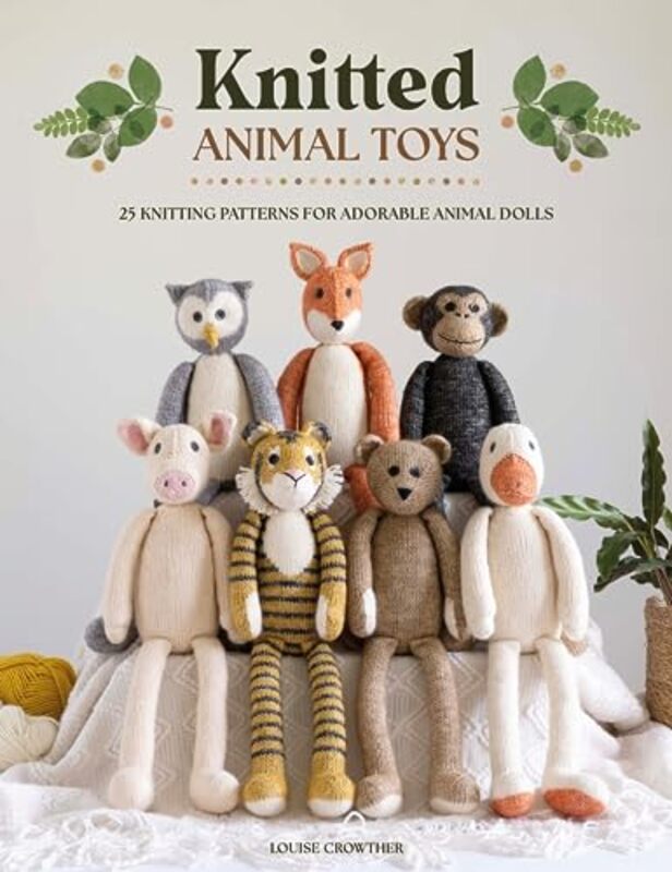 Knitted Animal Toys Paperback by Louise