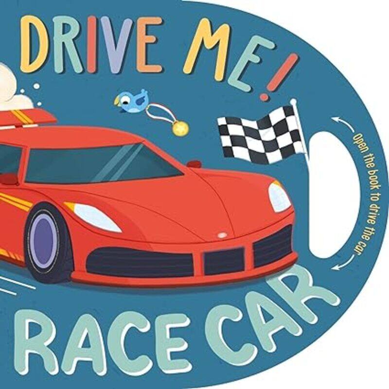 

Drive Me Race Car Die Cut Board Book