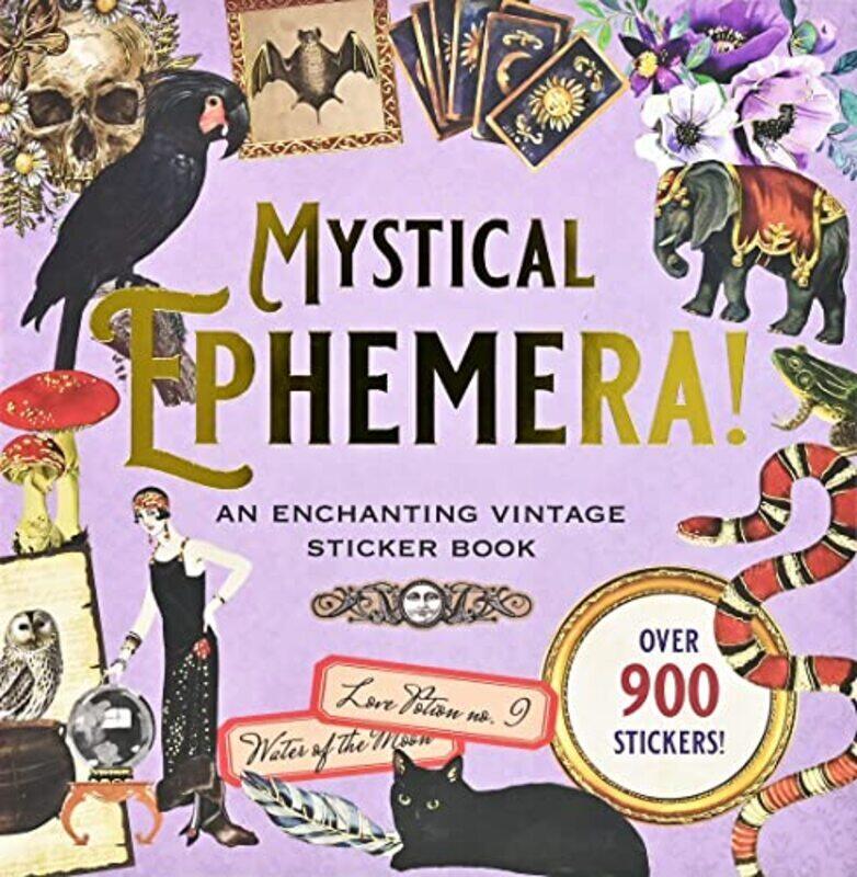 

Mystical Ephemera Sticker Book Paperback