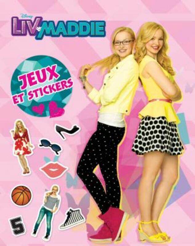 

Liv et Maddie, livre poster.paperback,By :Collectif