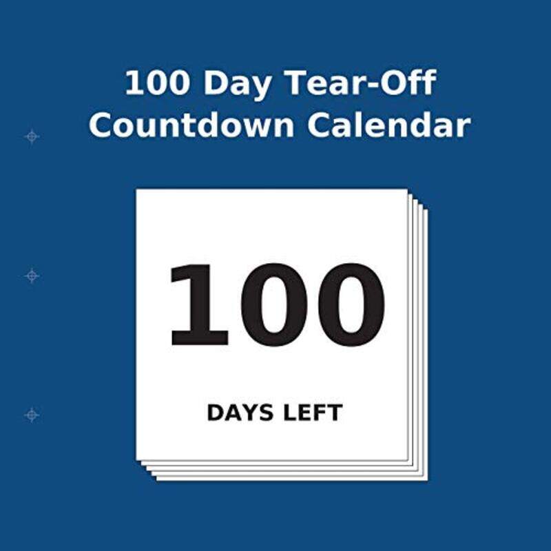 

100 Day TearOff Countdown Calendar by Buy Countdown Calendar-Paperback