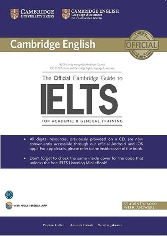 

The Official Cambridge Guide To Ielts South Asia With Free Audio Ebook & Video Access by Pauline Cullen Paperback