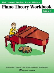 Piano Theory Workbook Book 4 Hal Leonard Student Piano Library by  Paperback