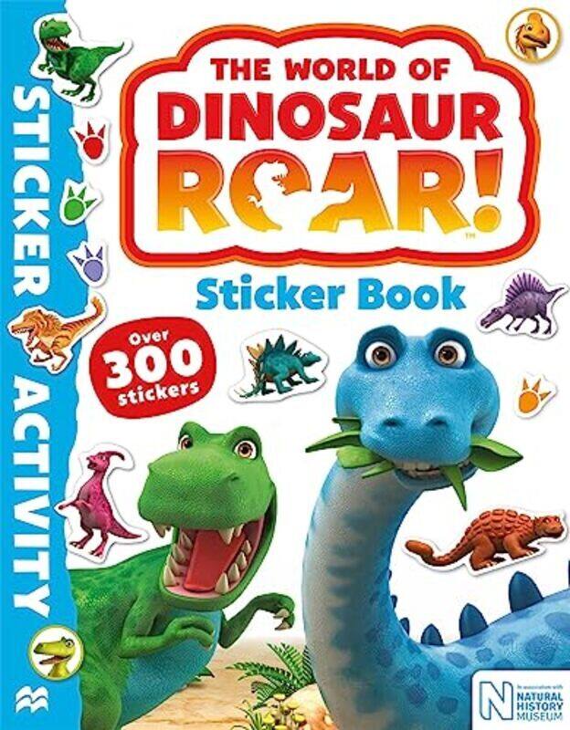 

World Of Dinosaur Roar Sticker Book By Curtis Peter Paperback
