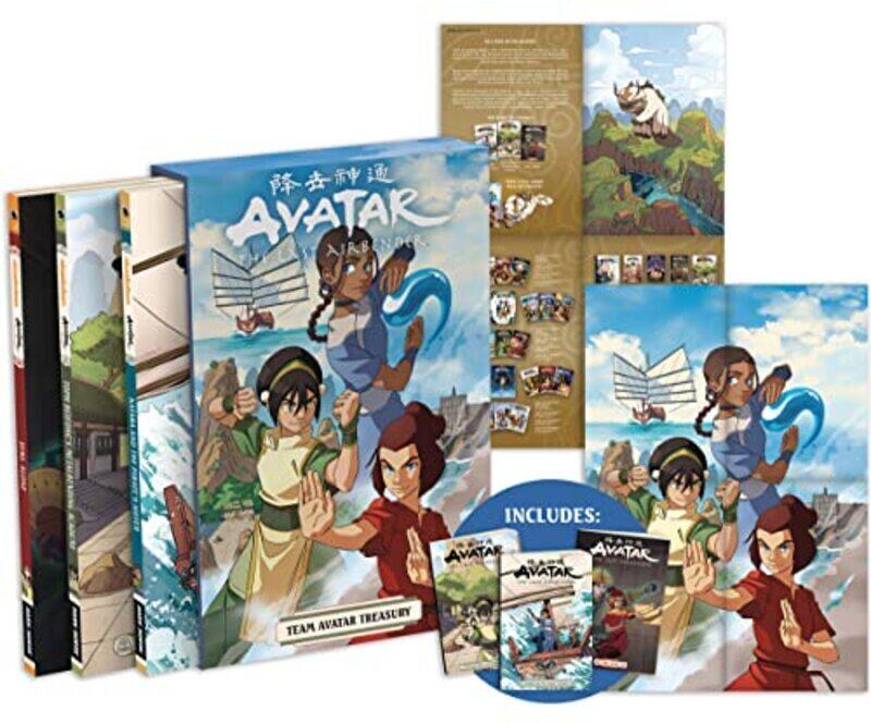 

Avatar: The Last Airbender -- Team Avatar Treasury Boxed Set (graphic Novels),Paperback by Hicks, Faith Erin - Wartman, Peter - Matera, Adele