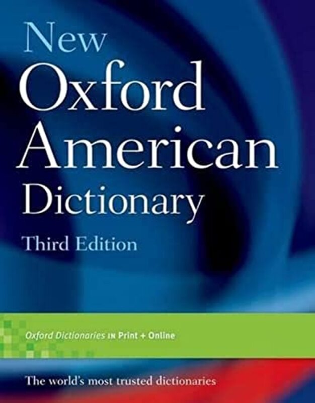 New Oxford American Dictionary, Third Edition , Hardcover by