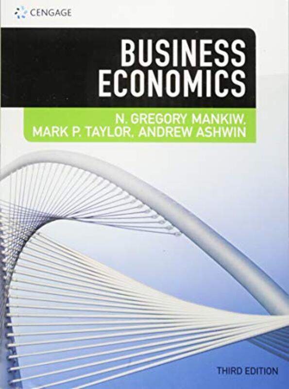 

Business Economics By Mankiw N (Harvard University) - Hardcover