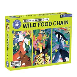 Puz Set Wild Food Chain By Mudpuppy, Kaley Mckean -Paperback