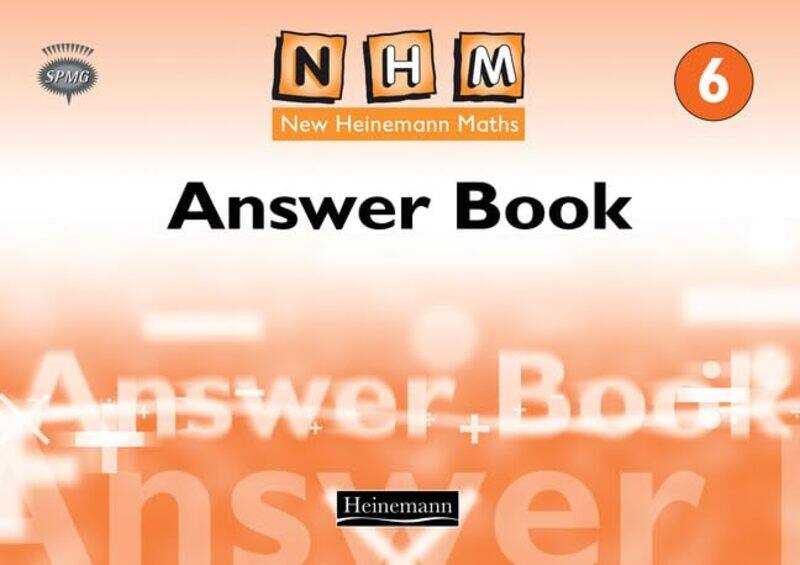 

New Heinemann Maths Yr6 Answer Book -Paperback