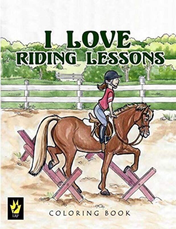 

I Love Riding Lessons Coloring Book,Paperback by Sallas, Ellen