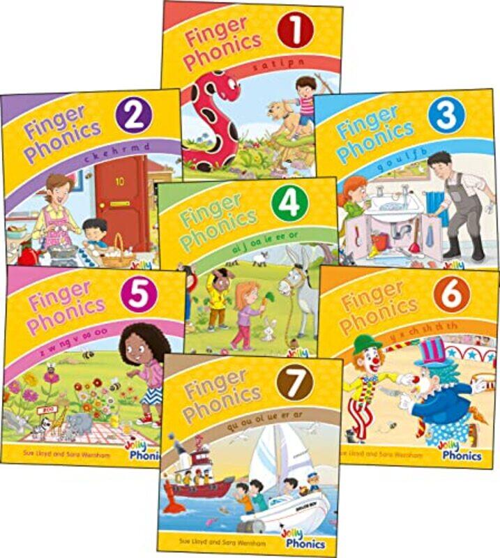 

Finger Phonics Books 1-7: In Precursive Letters (British English Edition) By Wernham, Sara - Lloyd, Sue Paperback