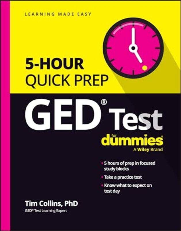 

GED Test 5Hour Quick Prep For Dummies by Mick ManningBrita Granstrom-Paperback