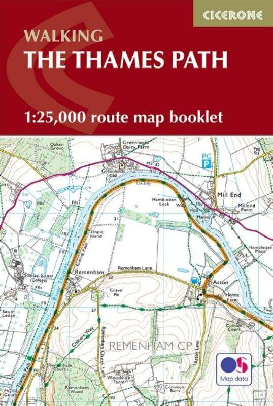 

The Thames Path Map Booklet by Leigh Hatts-Paperback