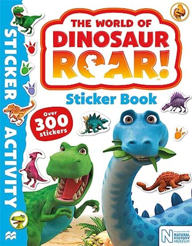 

World Of Dinosaur Roar Sticker Book By Curtis Peter Paperback