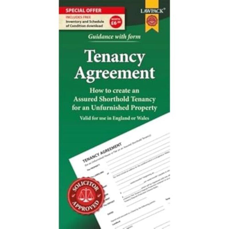 

Unfurnished Tenancy Agreement Form Pack by Lawpack-Paperback