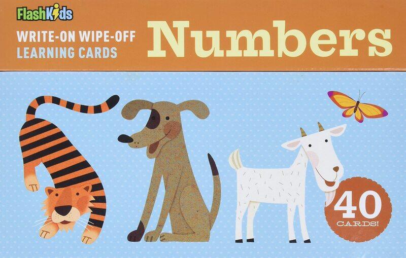 

Write-On Wipe-off Learning Cards: Numbers, Board Book, By: Flash Kids Editors