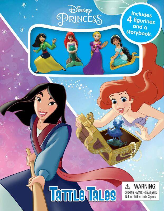 

Disney Princess Tattle Tales, Board Book, By: Phidal Publishing Inc.