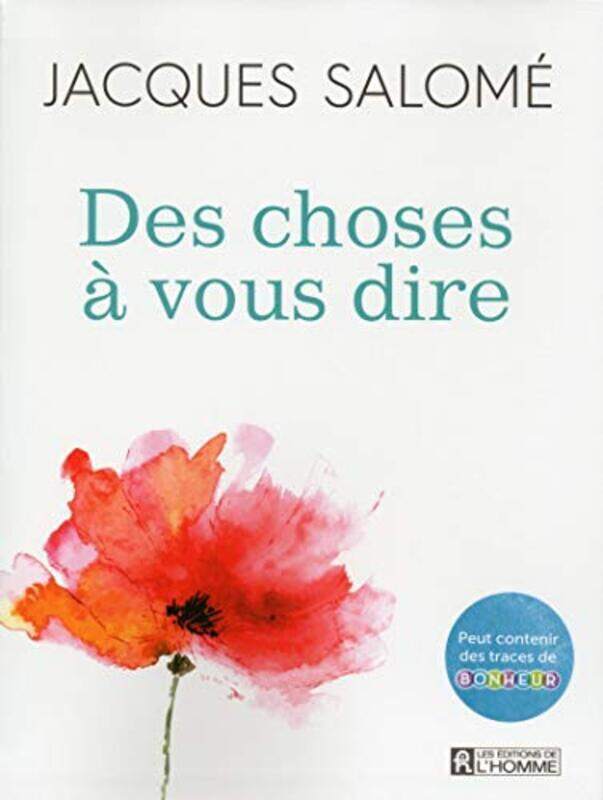 

Des Choses Vous Dire By Jacques Salom Paperback