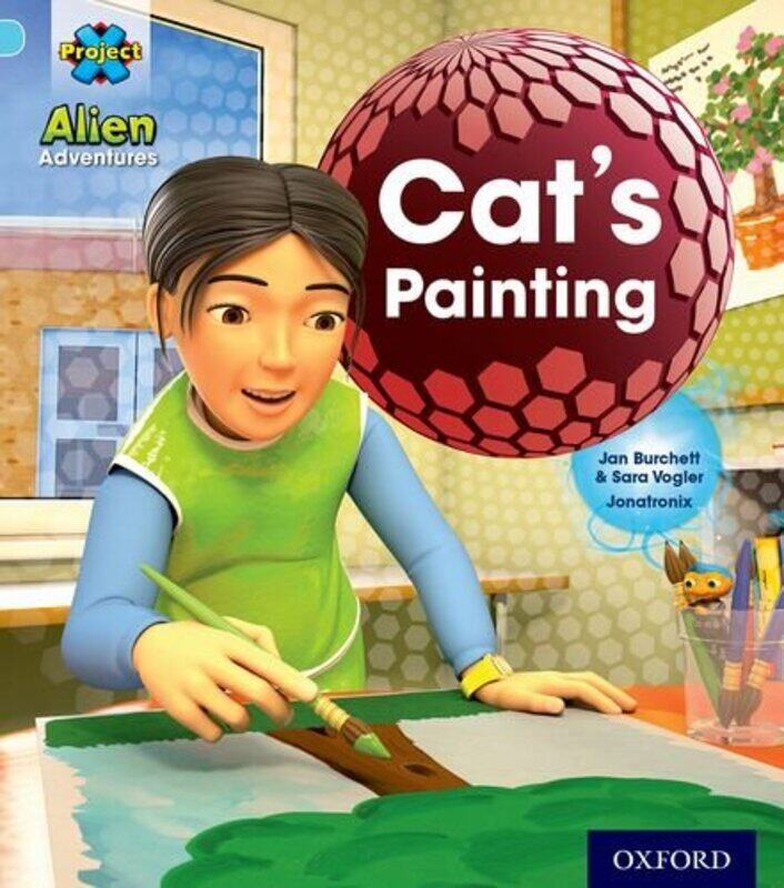 

Project X Alien Adventures Blue Cats Painting by Kevin Crossley-Paperback