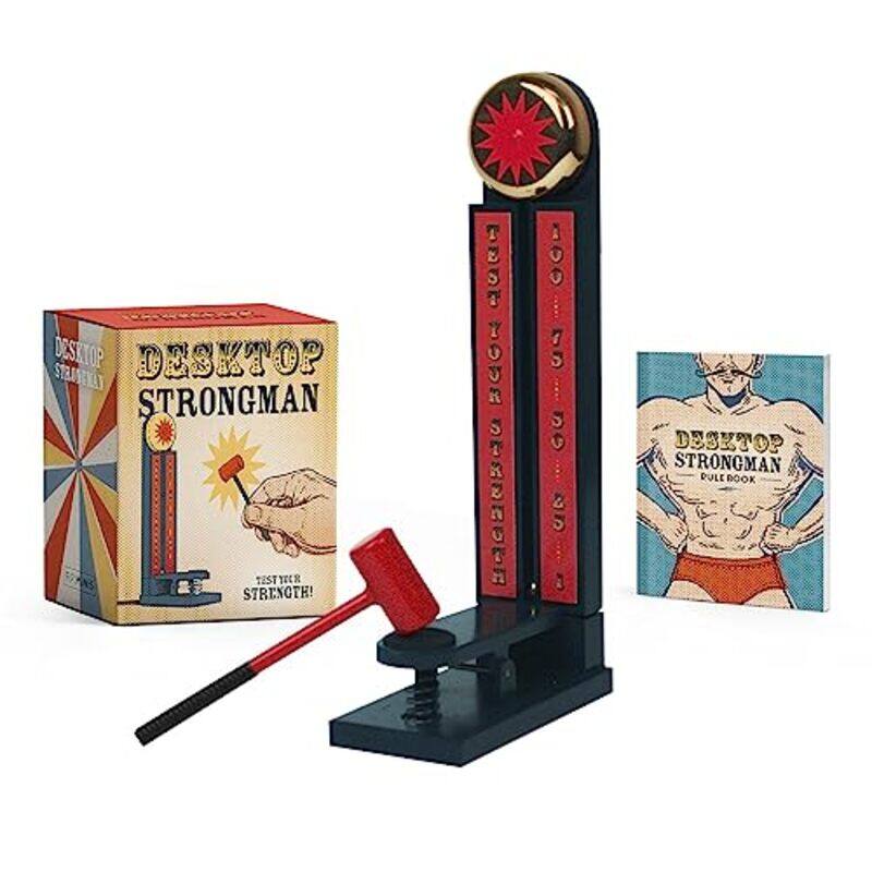 

Desktop Strongman: Test Your Strength! , Paperback by Hawkins, Derby