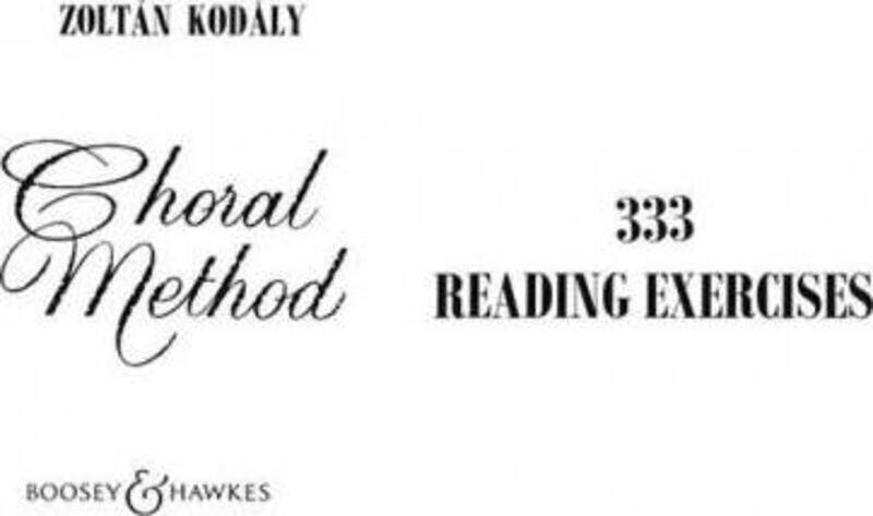 

333 Reading Exercises, Paperback Book, By: Zoltan Kodaly