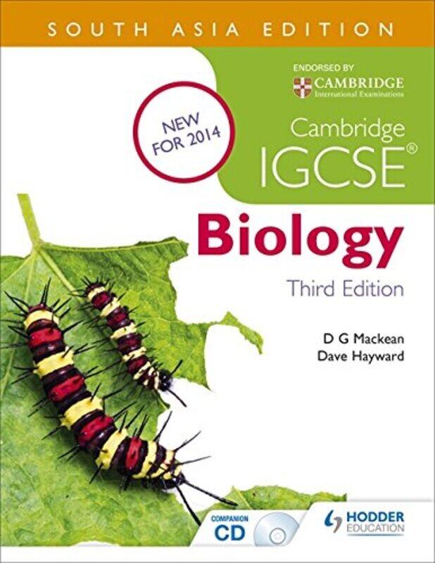 

Cambridge IGCSE Biology, Paperback Book, By: D. G. Mackean - Dave Hayward