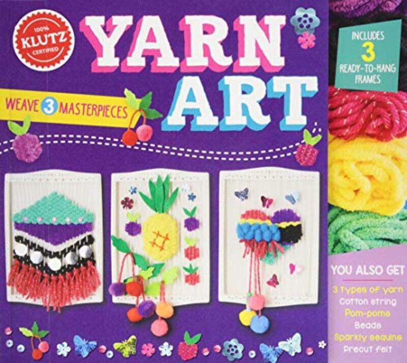 

Yarn Art, Hardcover Book, By: Editors of Klutz