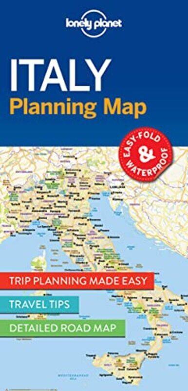 

Lonely Planet Italy Planning Map by Lonely Planet -Paperback