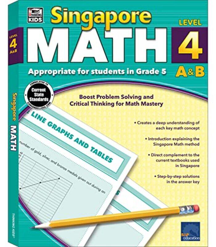 

Singapore Math Grade 5 by Thinking Kids..Paperback