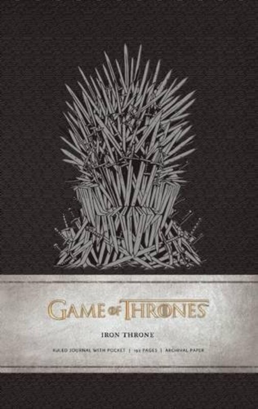 Game of Thrones: Iron Throne Hardcover Ruled Journal, By: Insight Editions